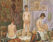 The Models Georges Seurat